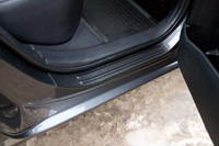 фотография Накладки на внутренние пороги дверей Corolla (седан) 2012-2015 кузов 160, 170 NT-155102