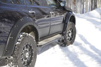 Расширители колёсных арок (вынос 60 мм) (задний левый) Вариант 1 Pajero Sport 2008-2013 RM-062240 фото