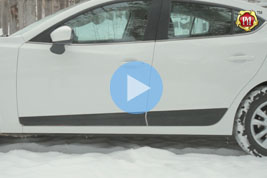 Молдинги на двери Mazda 3 (седан)