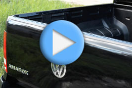 Накладка на задний откидной борт Volkswagen Amarok