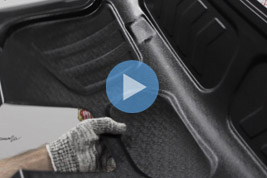 Обшивка внутренней части крышки багажника Renault Logan 2010-2013