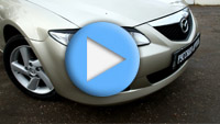 Накладки на фары (реснички) Mazda 6