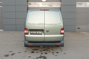 Защитные накладки нижней части распашных дверей  Volkswagen Transporter 2009-2015 (Т5 рестайлинг)