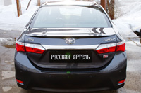 Накладки на задние фонари (реснички) Corolla (седан) 2012-2015 кузов 160, 170 RET-100700 фото