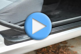 Накладки на внутренние пороги дверей Nissan Almera Classic 2007-2012 