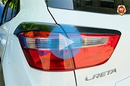 Накладки на задние фонари (реснички) Hyundai Creta