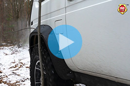 Расширители колесных арок обзорное видео Lada ВАЗ Нива