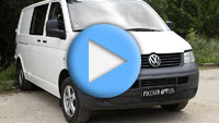 Накладки на передние фары (реснички) Volkswagen Transporter 2003
